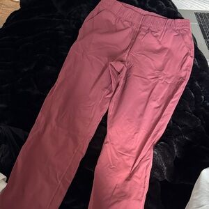 Aritzia Pink Track Pants